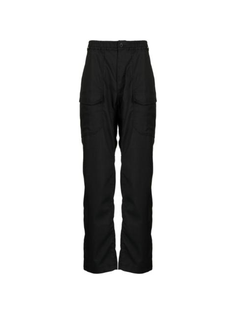 White Mountaineering elasticated waist straight-leg trousers
