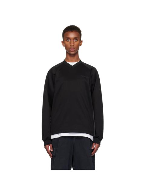 Carhartt Black Bolan V-Neck Sweatshirt