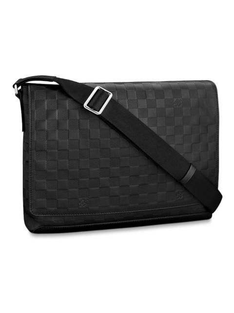 Louis Vuitton Louis Vuitton District Messenger Bag Damier Infini MM Onyx