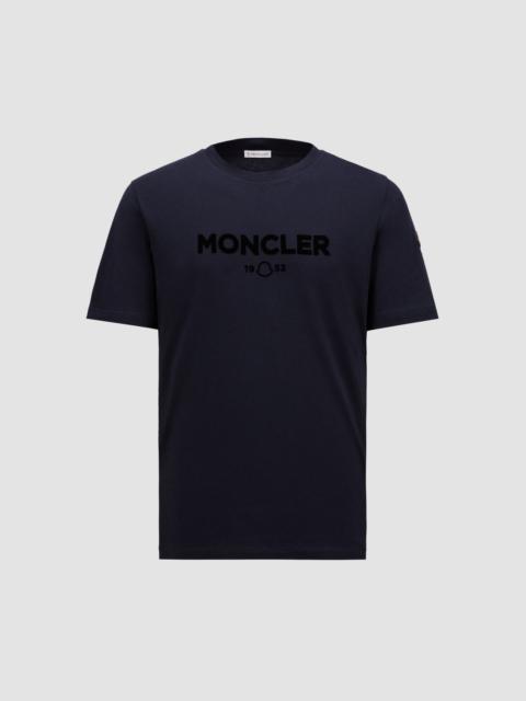 Moncler Cotton & Cashmere Logo T-Shirt