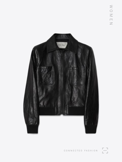 BLK DNM LEATHER JACKET 70 CONNECTED FASHION