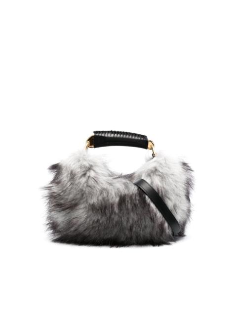 mini Hobo Bianca faux-fur crossbody bag