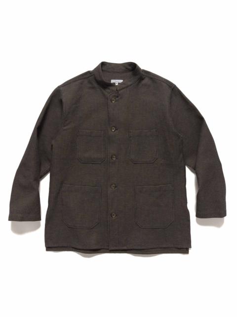 Engineered Garments Dayton Shirt CP Waffle Dark Brown