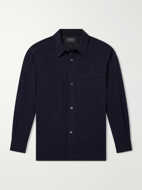 MARGARET HOWELL Brushed Wool-Twill Shirt