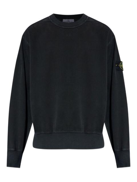 Stone Island Compass-badge crew-neck sweatshirt