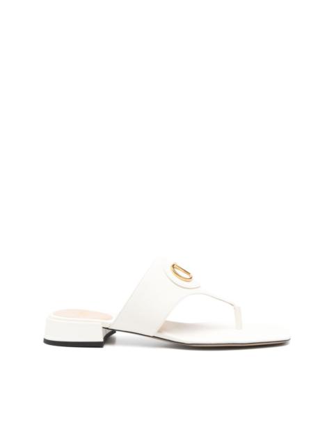 Valentino Vlogo-plaque sandals
