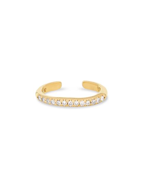 STONE AND STRAND 15 Diamond Pave Ear Cuff