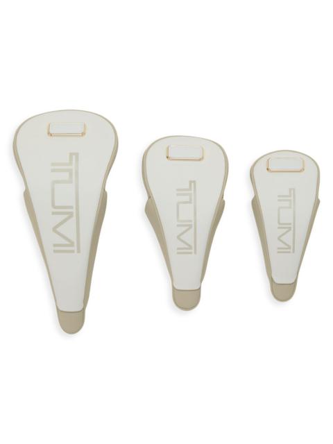 TUMI Tumi Travel Accessories Golf Club Cover Set - Off White