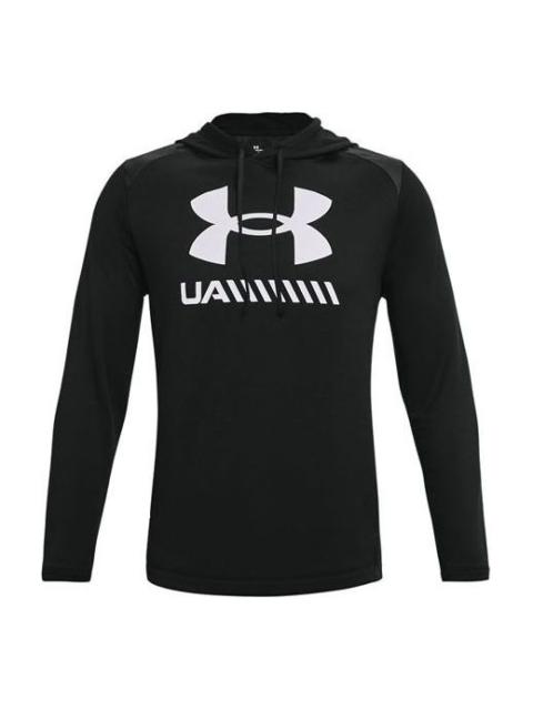 Under Armour Under Armour Tech Letters Logo Loose Long-sleeve Men s Black 1363663-001