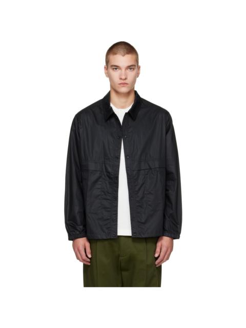 CASEY/CASEY Black Lacqued Fabrice Jacket