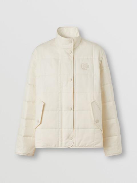 Burberry Monogram Motif Puffer Jacket
