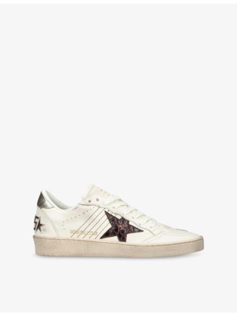 Golden Goose BALL STAR 12247 leather low-top trainers