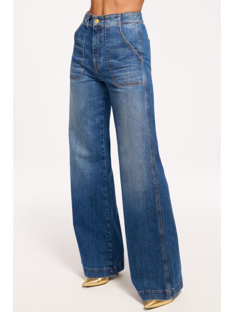 RAMY BROOK Theodora High-Rise Wide Leg Jean | MEDIUM WASH