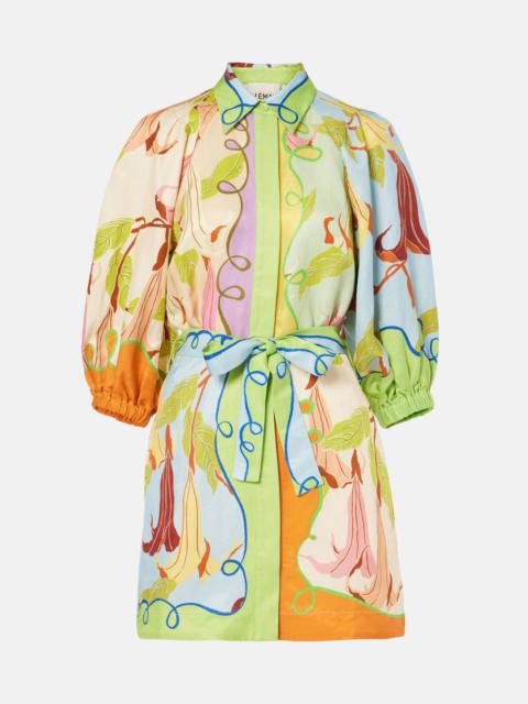 ALÉMAIS Rafaela printed minidress