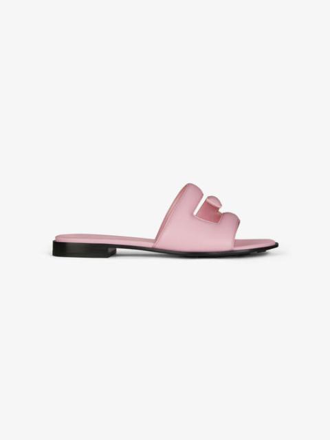 Givenchy G SANDALS IN LEATHER