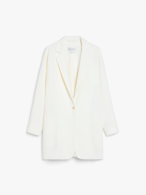 Max Mara ORLAYA Oversize stretch-wool canvas jacket