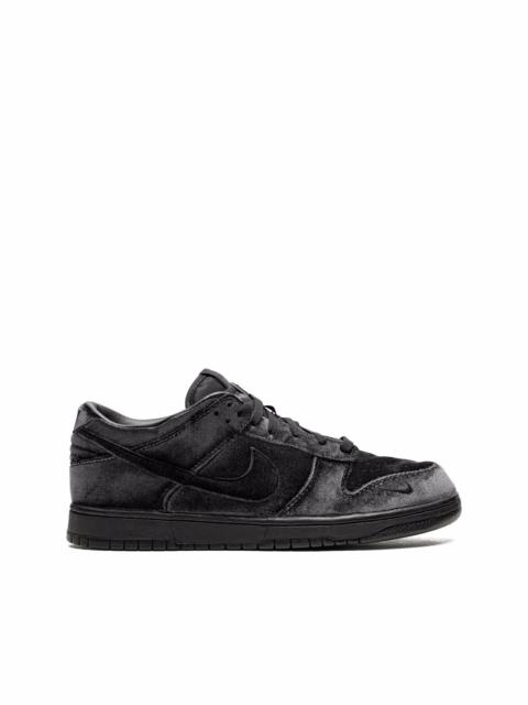 Nike x Dover Street Market Dunk Low "Triple Black Velvet" sneakers