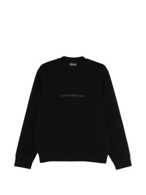 EMPORIO ARMANI Emporio Armani Logo-detail Crew-neck Sweatshirt