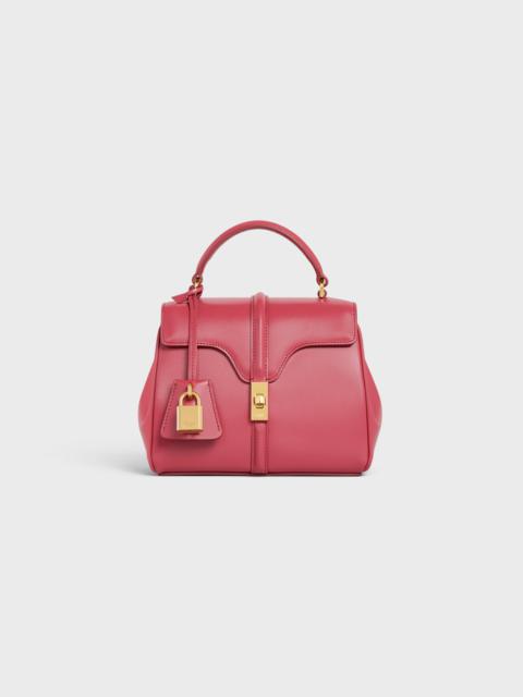 CELINE MINI 16 in satinated calfskin