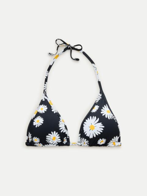 J.CREW Perfect string bikini top in vintage daisy print