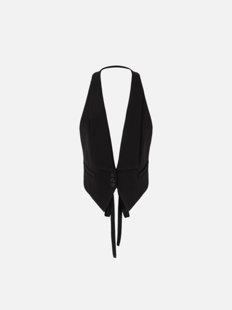 PINKO REIMAGINE BY PINKO X PATRICK MCDOWELL WAISTCOAT WITH OPEN BACK