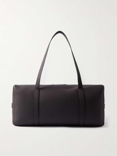 The Row Gio Duffle Full-Grain Leather Weekend Bag