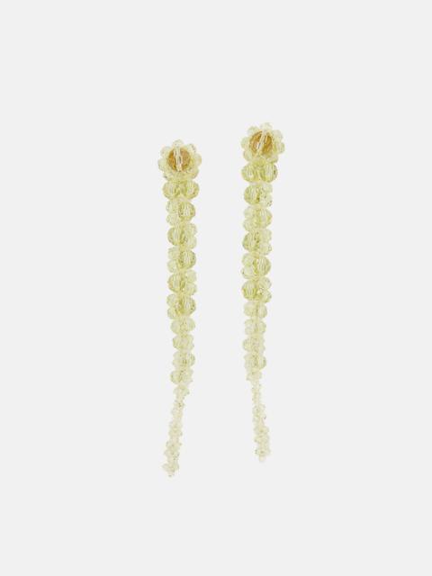 Simone Rocha Cascade Crystal Earrings