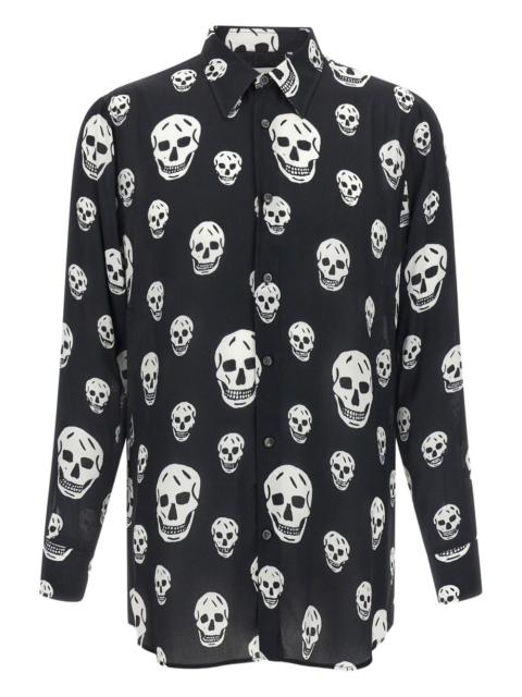 Alexander McQueen skull-print shirt