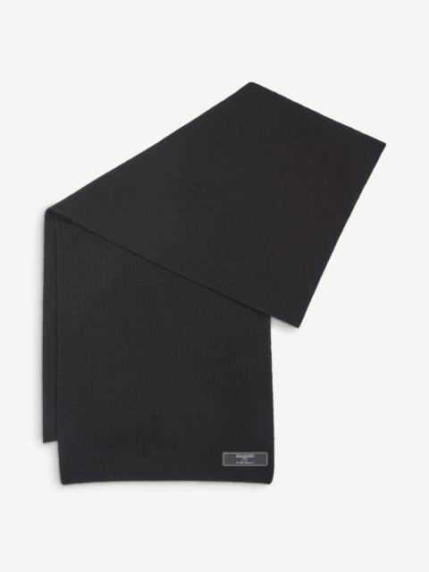 Balmain Balmain Paris wool scarf
