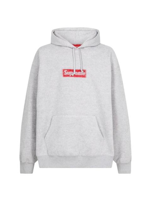 Inside Out box logo "Heather Grey" hoodie