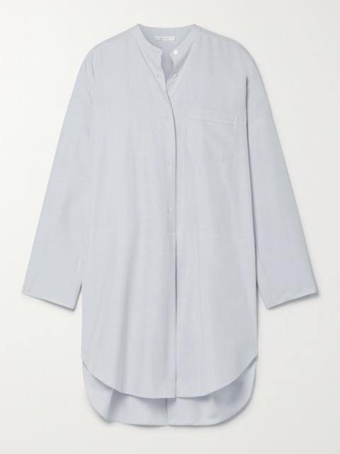 The Row Come Oversized Silk Tunic