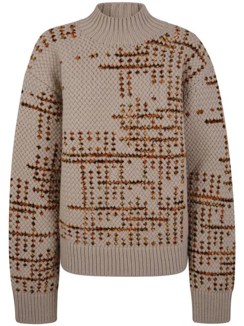 Dries Van Noten Dries Van Noten "Mauritius" Turtle Neck Sweater Clothing