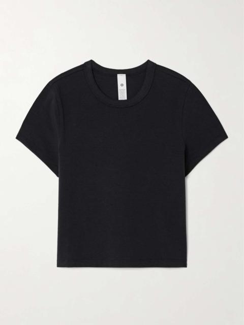 lululemon Cotton-blend jersey T-shirt Black