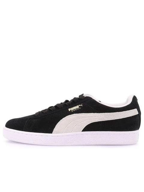 PUMA Puma Suede 클래식 에코 블랙 화이트