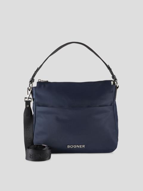 BOGNER Klosters Isalie hobo bag in Navy blue