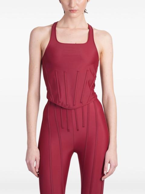 MUGLER sleeveless top