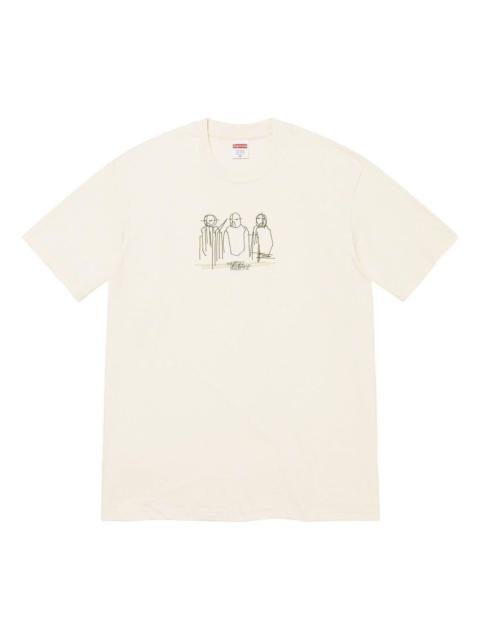 Supreme Three Kings T-Shirt 'Beige Black' SUP-SS23-284