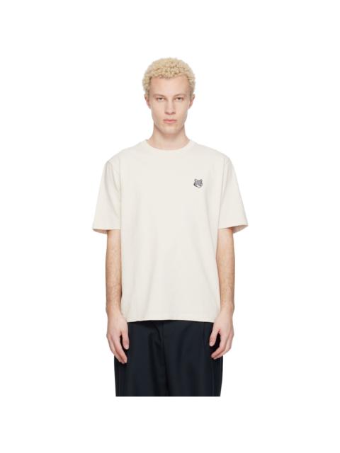 Maison Kitsuné Pink Fox Head Comfort T-shirt