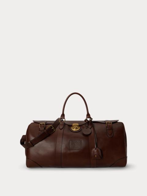 Polo Ralph Lauren Heritage Lock Leather Large Duffel