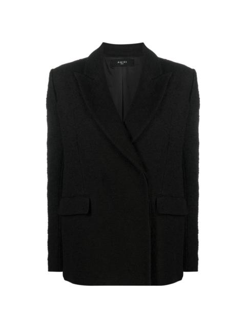 single-breasted button-fastening jacket