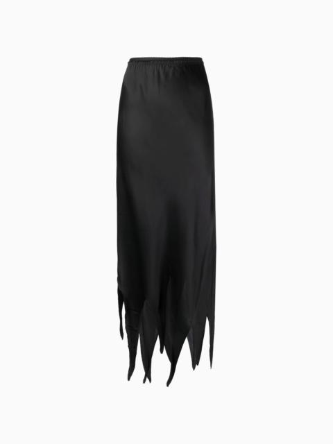 MM6 Maison Margiela high-waisted asymmetric-hem skirt