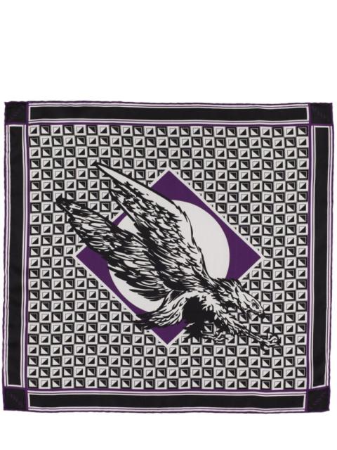 Lanvin Square silk scarf