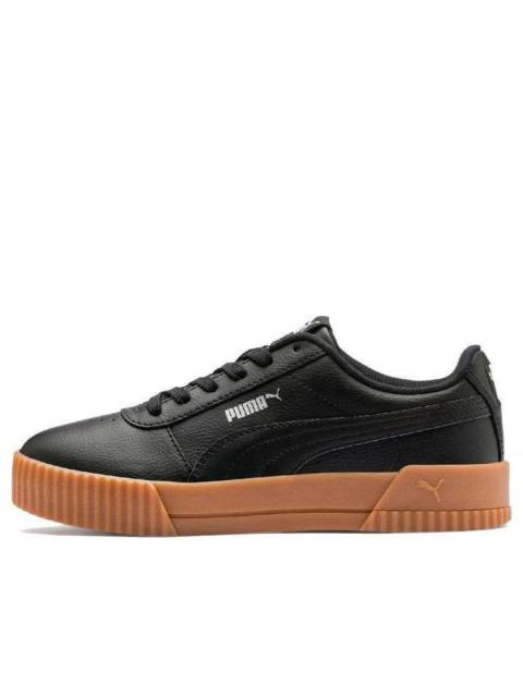 PUMA (WMNS) PUMA Carina Leather 'Black' 370325-06