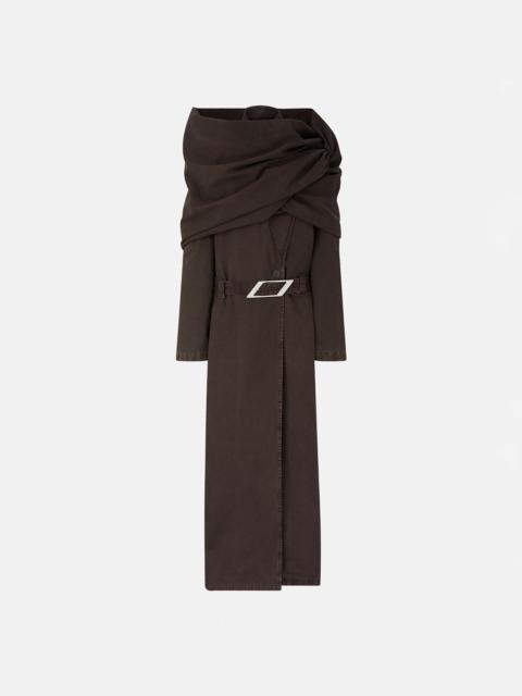 THE ATTICO BROWN LONG COAT