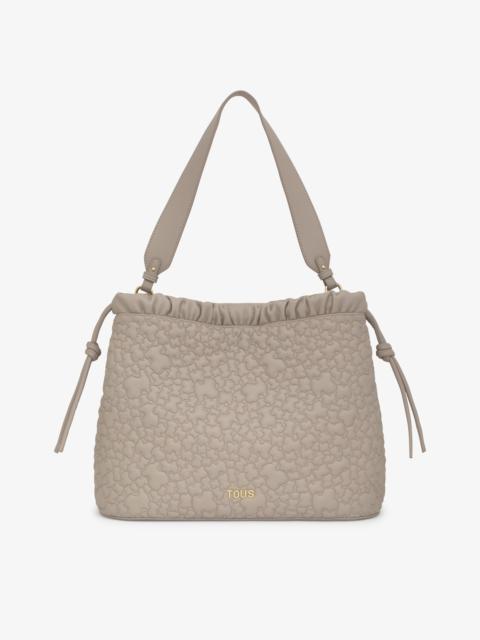 TOUS Large taupe TOUS Puffy Bear Shoulder bag