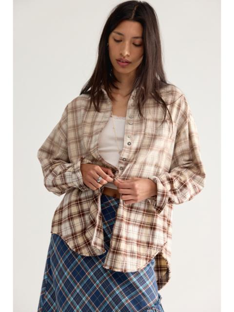 FREE PEOPLE We The Free Lexi Plaid Button Down