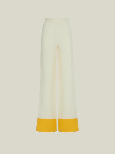 Taller Marmo Marlene Corniche Pants in Ivory