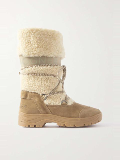 Alta Badia 2 B shearling and suede snow boots