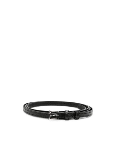 N°21 buckle-fastening leather belt