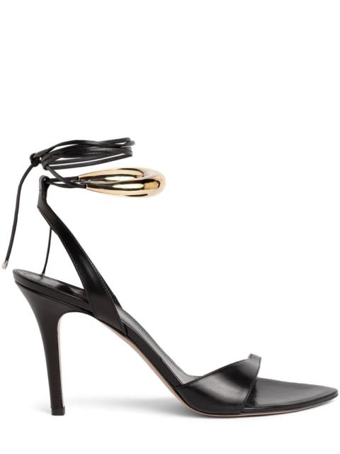 Isabel Marant 95mm Yluan-GD leather sandals